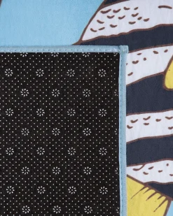 Beliani Matto Sininen 80 X 140 Cm Fizme Sale