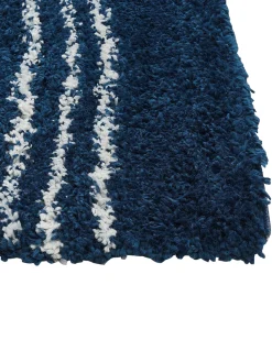 Beliani Matto Sininen/Valkoinen 160 X 230 Cm Tashir Discount