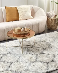 Beliani Matto Vaalea Beige/Harmaa 160 X 230 Cm Yerevan Flash Sale