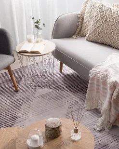 Beliani Matto Vaaleanpunainen 160 X 230 Cm Kale Best