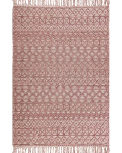 Beliani Matto Vaaleanpunainen 160 X 230 Cm Alucra Cheap