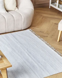 Beliani Matto Vaaleansininen 160 X 230 Cm Malhia Sale