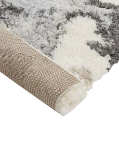 Beliani Matto Valkoinen/Harmaa 160 X 230 Cm Sevan Sale