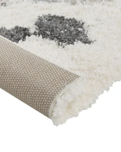 Beliani Matto Valkoinen/Harmaa 200 X 300 Cm Goris Fashion