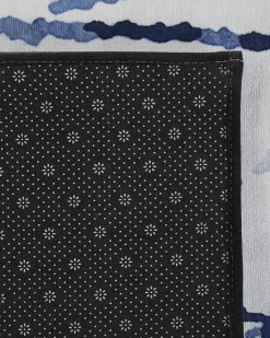 Beliani Matto Valkoinen/Sininen 160 X 230 Cm Izmit Best