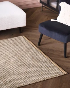 Beliani Matto Villa Beige 140 X 200 Cm Banoo New