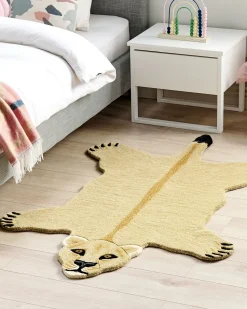 Beliani Matto Villa Beige 100 X 160 Cm Sarabi Flash Sale