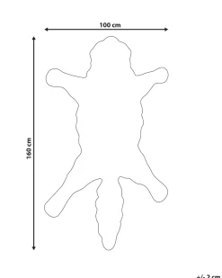 Beliani Matto Villa Beige 100 X 160 Cm Balto Cheap