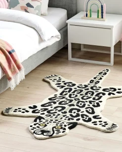 Beliani Matto Villa Beige/Musta 100 X 160 Cm Mibu Hot