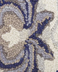 Beliani Matto Villa Beige/Sininen 160 X 230 Cm Kumru Discount