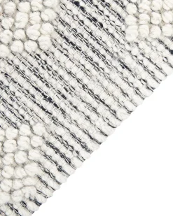 Beliani Matto Villa Harmaa/Valkoinen 160 X 230 Cm Savur Sale