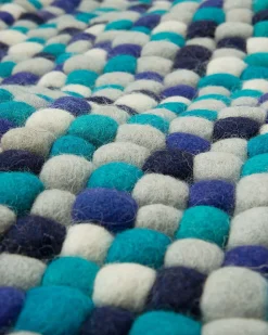 Beliani Matto Villa Laivastonsininen/Valkoinen 160 X 230 Cm Amdo Online