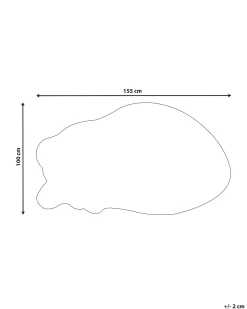 Beliani Matto Villa Oranssi 100 X 155 Cm Rajah Outlet