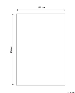 Beliani Matto Villa Tummanharmaa 160 X 230 Cm Kilis New