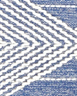 Beliani Matto Villa Vaalea Beige/Sininen 160 X 230 Cm Datca Store