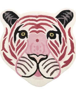 Beliani Matto Villa Vaaleanpunainen 120 X 110 Cm Parker Sale