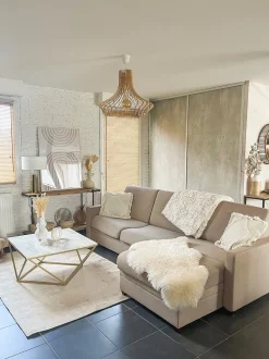 Beliani Matto Viskoosi Beige 160 X 230 Cm Gesi Ii Flash Sale