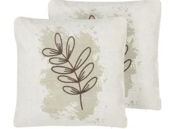 Beliani Monivarinen Koristetyynysetti 2Kpl 45 X 45 Cm Calendula Shop