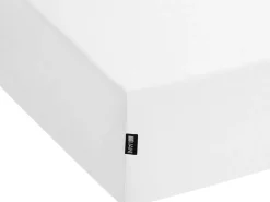 Beliani Muotoonommeltu Puuvillalakana 90 X 200 Cm Valkoinen Hofuf New