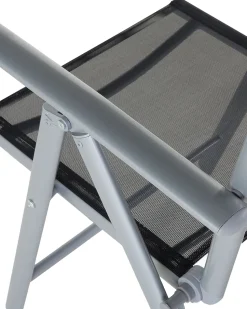 Beliani Musta Alumiininen Puutarhatuolisetti 6 Kpl Catania Flash Sale