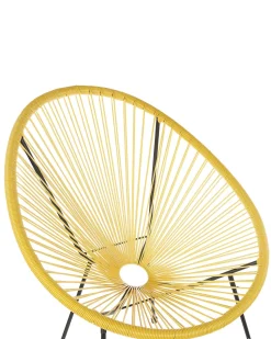 Beliani Narutuoli Polyrottinki Keltainen Acapulco Ii Shop