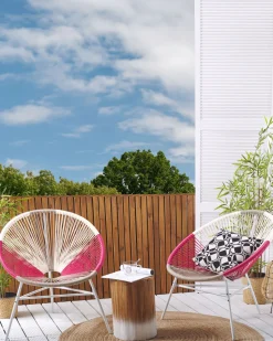 Beliani Narutuoli Polyrottinki Monivarinen Fuksia 2 Kpl Acapulco Shop