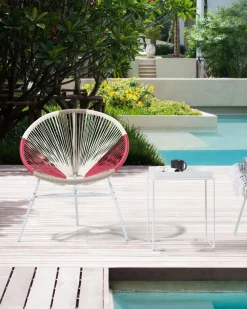 Beliani Narutuoli Polyrottinki Monivarinen Fuksia 2 Kpl Acapulco Shop