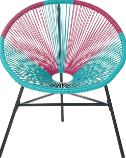 Beliani Narutuoli Polyrottinki Turkoosi/Pinkki 2 Kpl Acapulco Shop