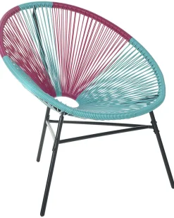 Beliani Narutuoli Polyrottinki Turkoosi/Pinkki 2 Kpl Acapulco Shop