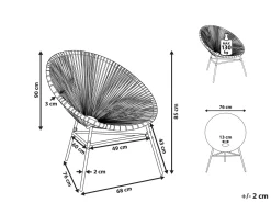 Beliani Narutuoli Polyrottinki Vaaleanvihrea Acapulco Discount