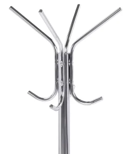 Beliani Naulakko Ruostumaton Teras 12 Koukkua Hopea Claxton Cheap