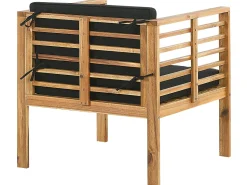 Beliani Neljan Istuttava Sohvasetti Terassille Pacific Outlet