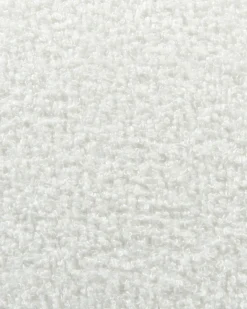 Beliani Nojatuoli Buklee Kermanvalkoinen Davik Fashion