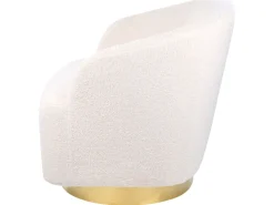 Beliani Nojatuoli Buklee Valkoinen Lavik New