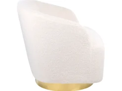 Beliani Nojatuoli Buklee Valkoinen Lavik New