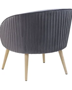 Beliani Nojatuoli Harmaa Sametti Tromso Online