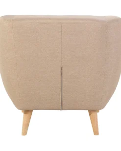 Beliani Nojatuoli Kangas Beige Motala Clearance