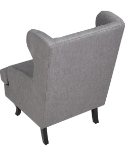 Beliani Nojatuoli Kangas Harmaa Alta Flash Sale