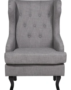 Beliani Nojatuoli Kangas Harmaa Alta Flash Sale