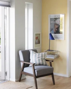 Beliani Nojatuoli Kangas Harmaa Asnes Outlet