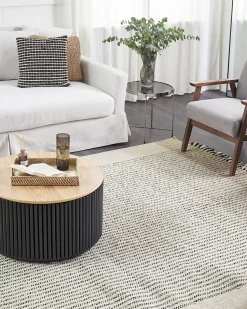 Beliani Nojatuoli Kangas Harmaa Asnes Outlet