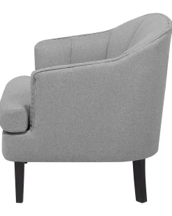 Beliani Nojatuoli Kangas Harmaa Elverum Flash Sale