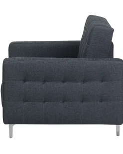 Beliani Nojatuoli Kangas Tummanharmaa Aberdeen Flash Sale