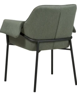 Beliani Nojatuoli Kangas Tummanvihrea Arla Online