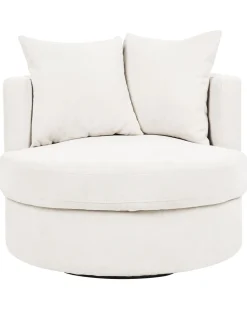 Beliani Nojatuoli Kangas Vaalea Beige Dalby Cheap