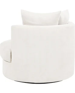 Beliani Nojatuoli Kangas Vaalea Beige Dalby Cheap