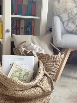 Beliani Nojatuoli Kangas Vaaleanharmaa Bjarn Outlet