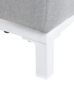 Beliani Nojatuoli Kangas Vaaleanharmaa/Valkoinen 2 Kpl Rovigo Shop