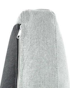 Beliani Nojatuoli Kangas Vaaleanharmaa Vietas New