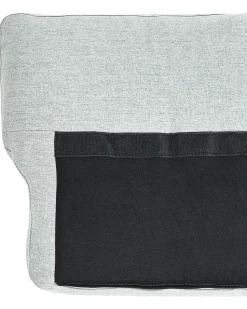 Beliani Nojatuoli Kangas Vaaleanharmaa Vietas New